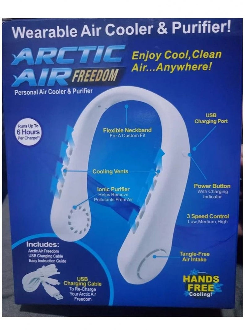 Arctic Air Rechargable Freedom Personal Neck Air Cooler